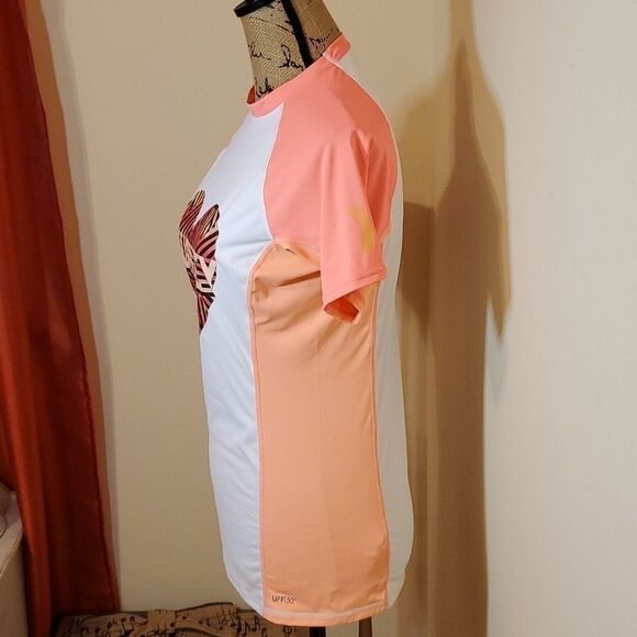 Hurley Short Sleeve Y2K athletic top size Small - Picture 4 of 8